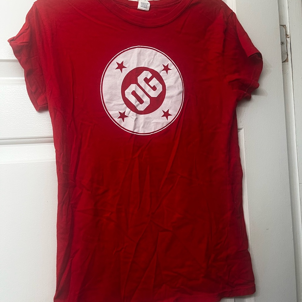 Red OG Graphic T-Shirt with Logo
